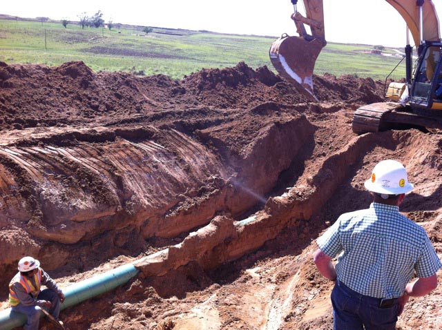 Crude Oil Pipeline Leak Detection Located wideview